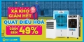 Xả kho giảm hết - Vui hơn tết: Quạt điều hòa xả kho giảm đến 49%