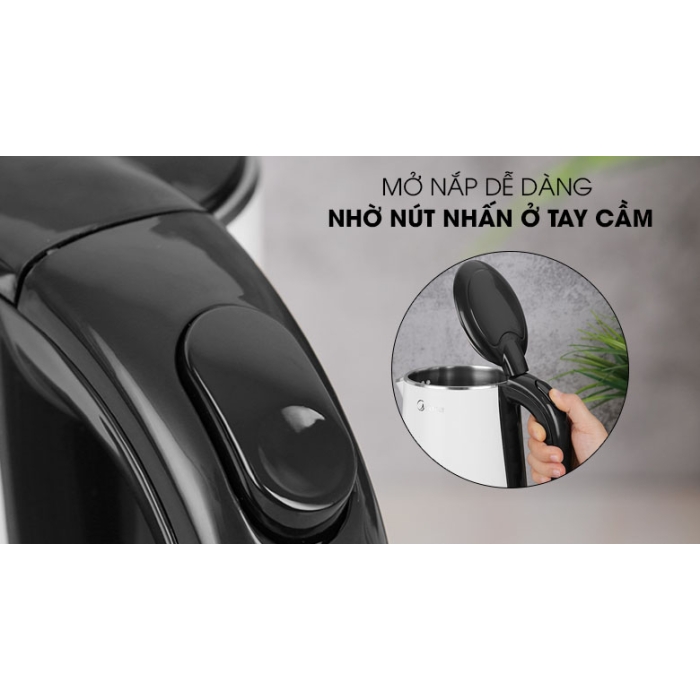 Bình đun siêu tốc Midea 1.7 lít MK-17DS