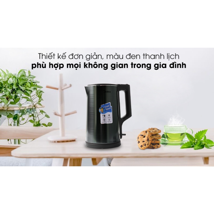 Bình đun siêu tốc Midea MK-317DC