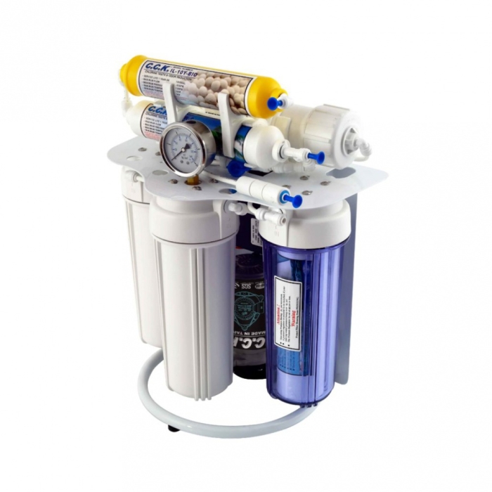 MÁY LỌC NƯỚC NHẬP KHẨU NGUYÊN BỘ CAO CẤP CCK FLOWER ĐÀI LOAN - GÁ QUỲ HOA - MẪU MỚI RO905-650BP-EZ-S2-G