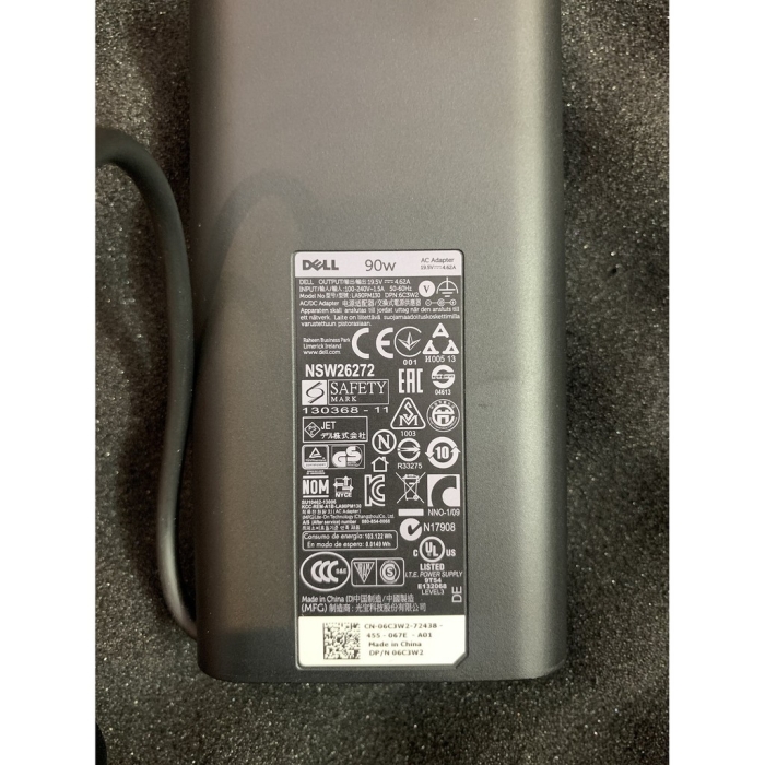 Adapter sạc zin Dell oval 90W 19.5V-4.62A đầu kim