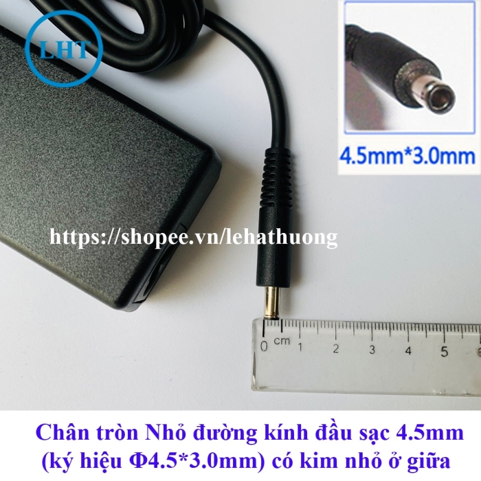 SẠC LAPTOP DELL CHÂN KIM NHỎ 19.5V 4.62A 90W dùng cho mã card rời thế hệ mới 3558 3567 3568 5568 3559 5559 SẠC LAPTOP DELL CHÂN KIM NHỎ 19.5V 4.62A 90W dùng cho mã card rời thế hệ mới 3558 3567 3568 5568 3559 5559