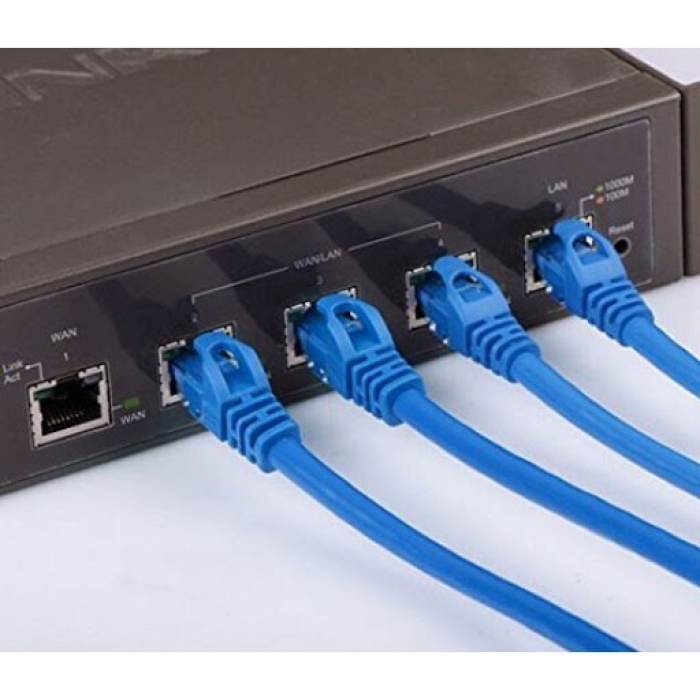 Cáp mạng bấm sẵn Cat5E 5m LXF