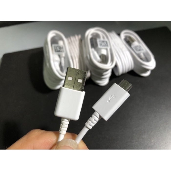 Cáp Sạc SamSung Micro Màu Trắng