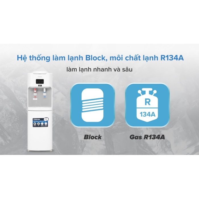 Cây nước nóng lạnh Toshiba RWF-W1664TV(W1)