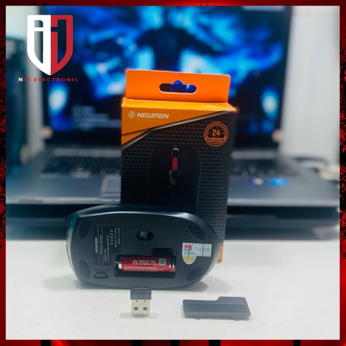Chuột Không Dây Máy Vi Tính PC Laptop Newmen F266 Chính Hãng Mouse Chuyên Game Thủ