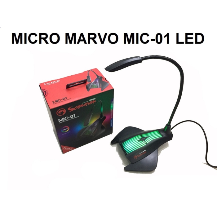 MICRO MARVO MIC-01 CÓ ĐÈN LED