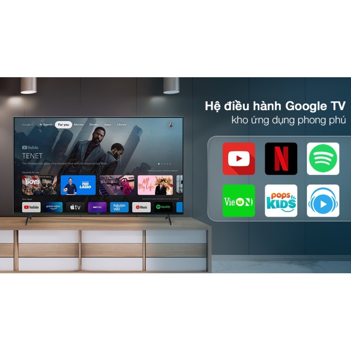Google Tivi Sony 4K 43 inch KD-43X80K