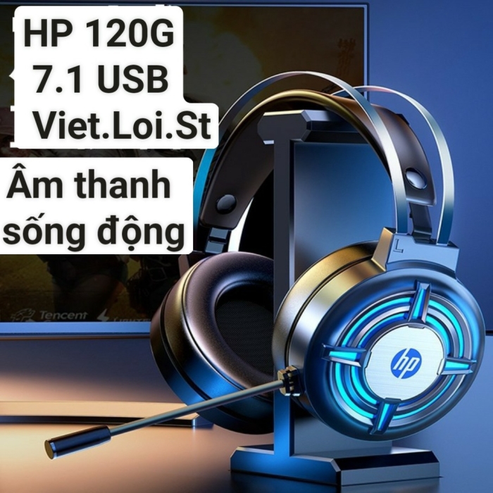 HEAD PHONE GAME ,TAI NGHE CHỤP TAI H120G 7.1 USB