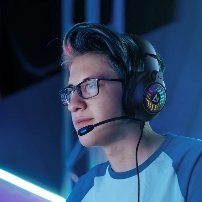 Tai Nghe Gaming VSP GH X1 LED RGB âm thanh cực chất