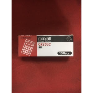 Hộp pin cmos CR2032 Maxell 100 viên
