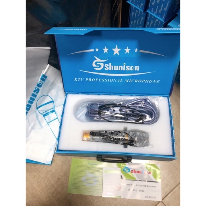 Loại 1 - Mic dây Shunison SN908 hát cực hay
