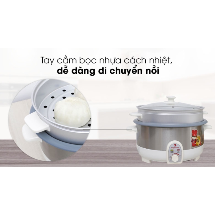 Nồi lẩu điện Happycook HCHP-350ST 3.5 lít