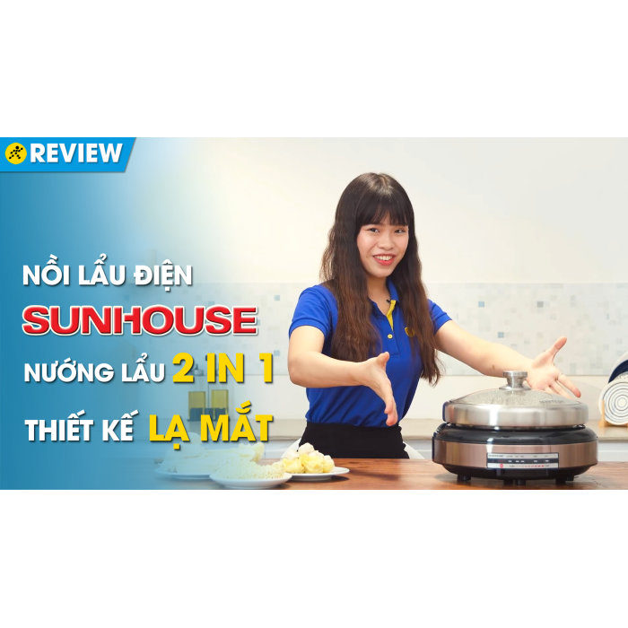 Nồi lẩu điện Sunhouse SHD4526 4 lít