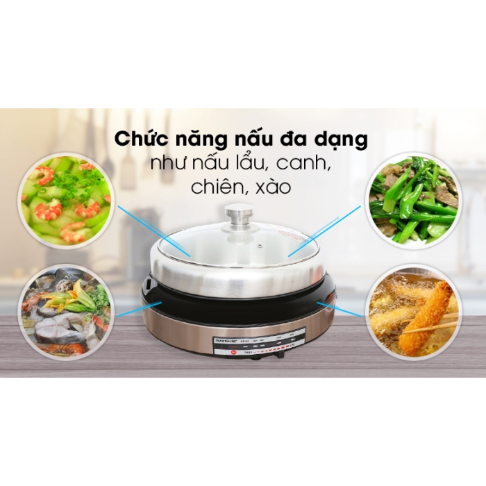Nồi lẩu điện Sunhouse SHD4526 4 lít