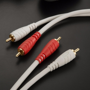 Dây AV 4 đầu bông sen trắng loại Tốt