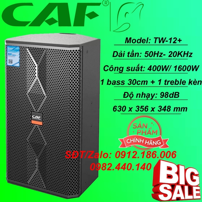 Loa Đứng Karaoke CAF TW-12+ (đôi)