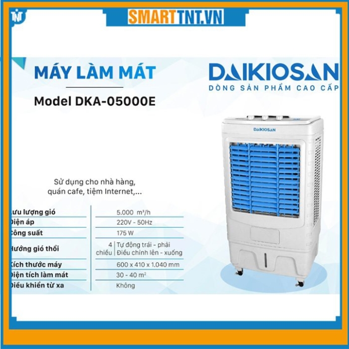 Quạt điều hòa hơi nước Daikiosan DKA-05000E