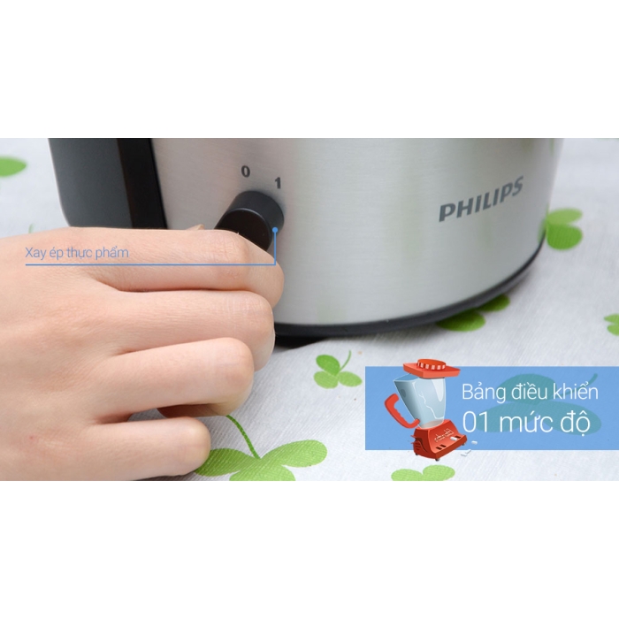 Máy ép trái cây Philips HR1836