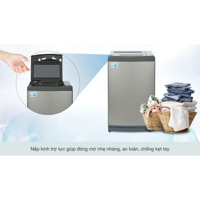 Máy giặt Aqua 8 KG AQW-KS80GT S