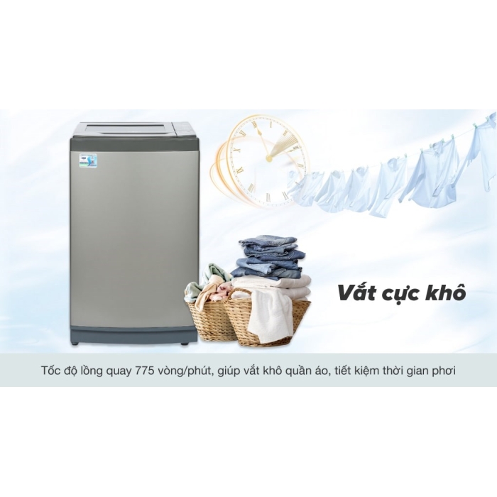 Máy giặt Aqua 8 KG AQW-KS80GT S