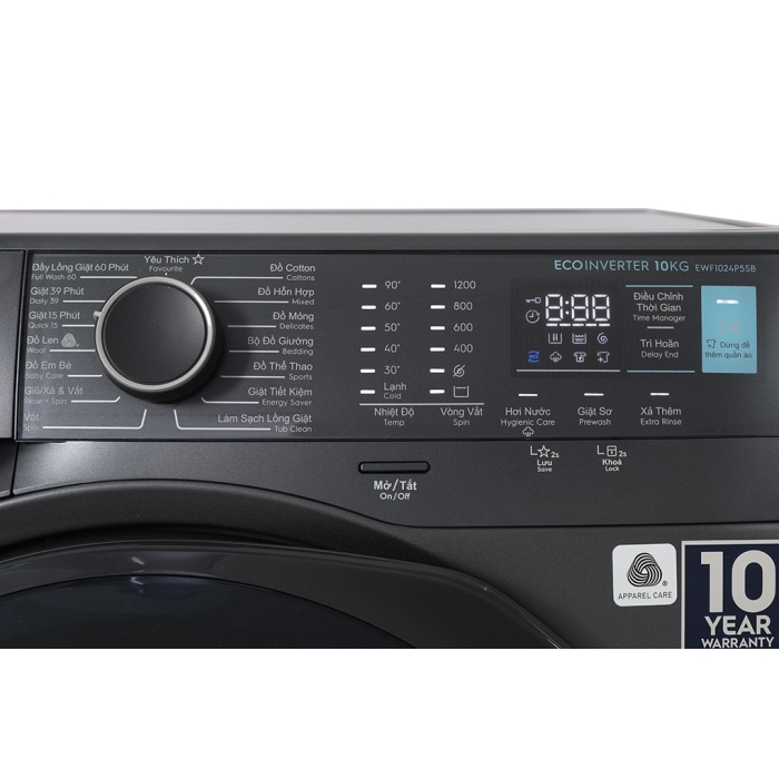 Máy giặt Electrolux Inverter 9.5 kg EWF9523ADSA