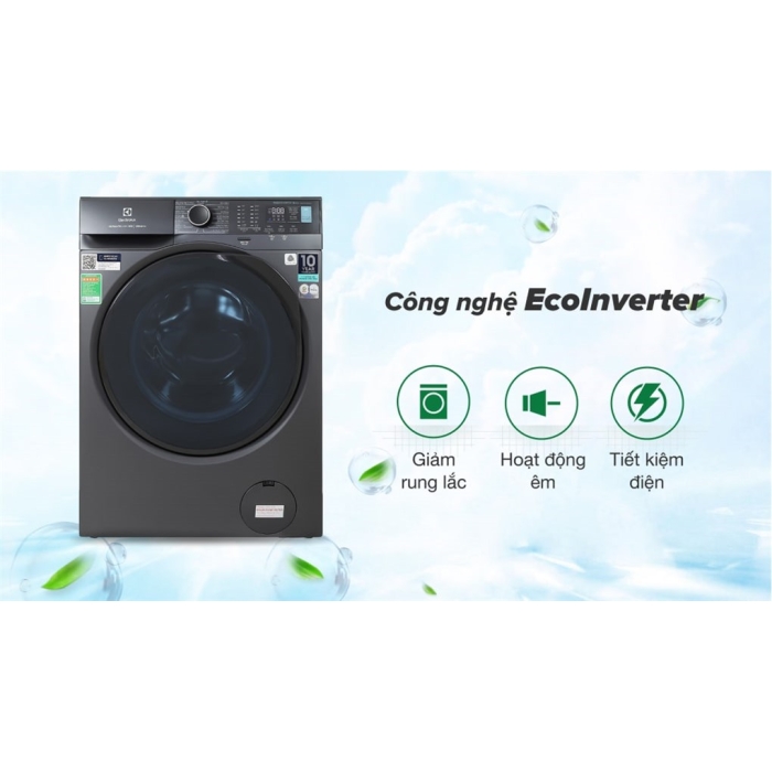 Máy giặt Electrolux Inverter 10 kg EWF1024P5SB