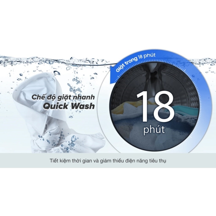 Máy giặt Samsung Inverter 8kg WW80T3020WW/SV