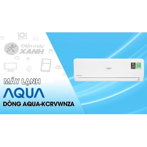 Máy lạnh Aqua Inverter 1HP AQA-KCRV10WNZA