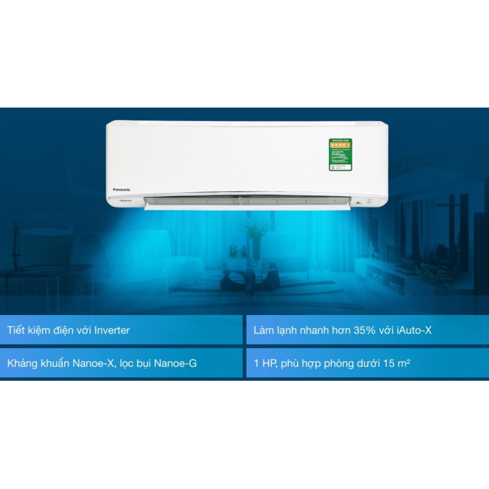 Máy lạnh Panasonic Inverter 1 HP CU/CS-XU9UKH-8