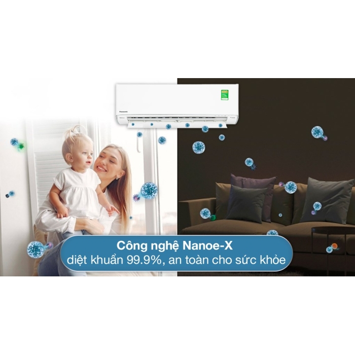 Máy lạnh Panasonic Inverter 1.5 HP CU/CS-XU12XKH-8