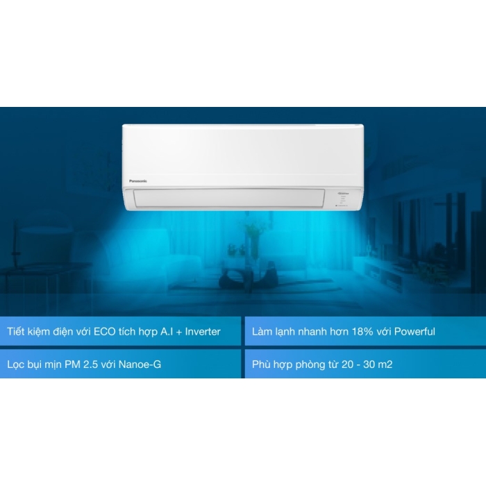 Máy lạnh Panasonic Inverter 2 HP CU/CS-PU18XKH-8M