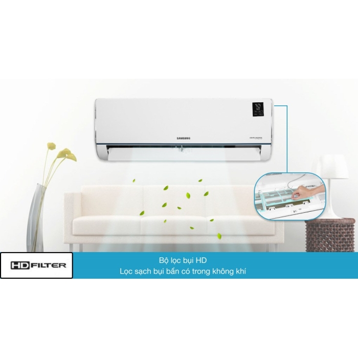 Máy lạnh Samsung Inverter 1 HP AR09TYHQASINSV