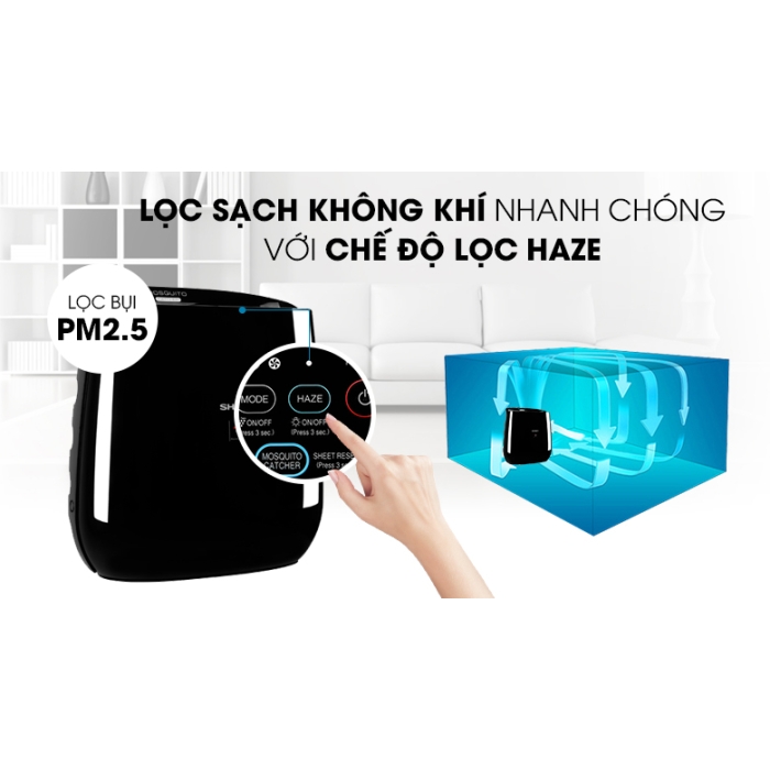 Máy lọc không khí Sharp FP-JM30V-B