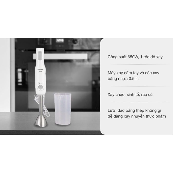 Máy xay cầm tay Philips HR2534