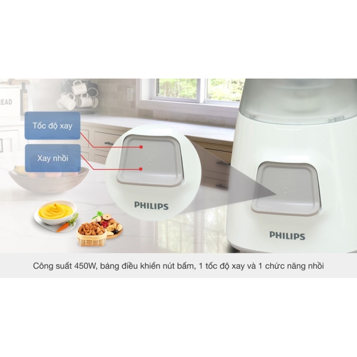 Máy xay sinh tố Philips HR2056