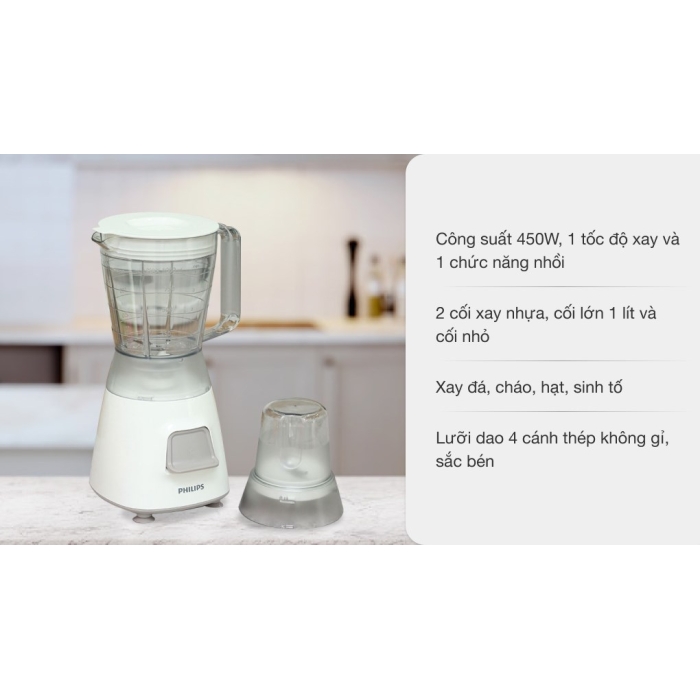 Máy xay sinh tố Philips HR2056