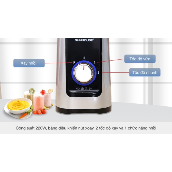 Máy xay đa năng Sunhouse SHD 5328 Máy xay đa năng Sunhouse SHD 5328