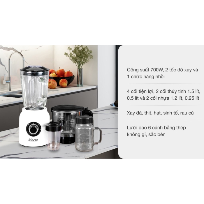 Máy xay sinh tố Sunhouse Mama SHD5353W