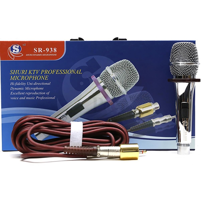 Micro Có Dây SHURI SR-938  - Hành Chính Hãng