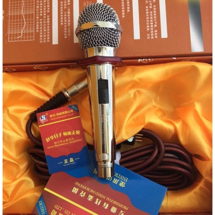 MICRO CÓ DÂY KARAOKE SHURI 968 ( CAM KẾT BẢO HÀNH 6 THÁNG)