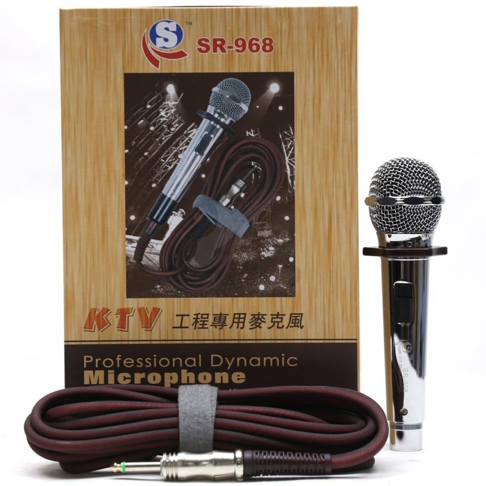MICRO CÓ DÂY KARAOKE SHURI 968 ( CAM KẾT BẢO HÀNH 6 THÁNG)