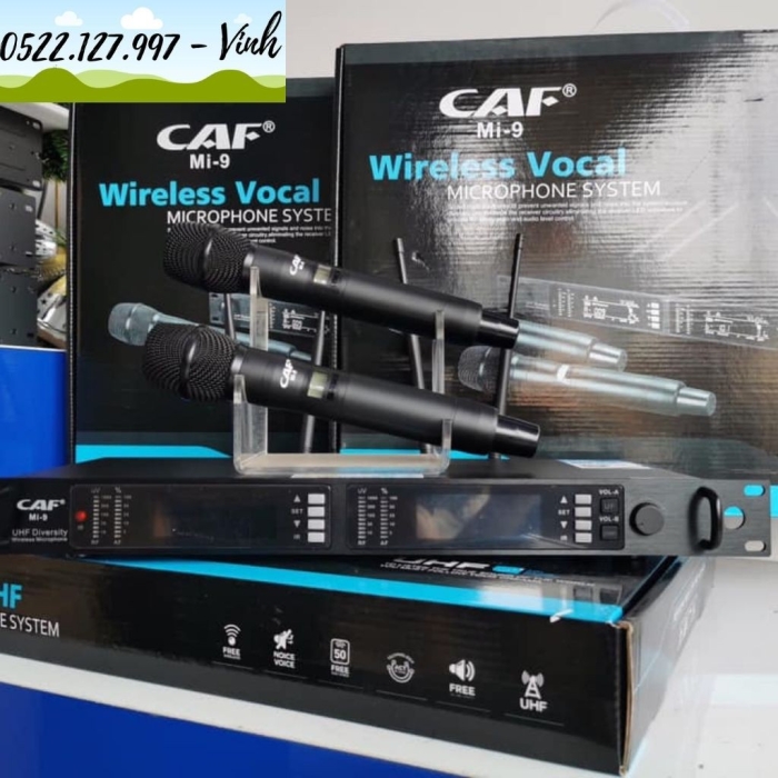 Micro không dây CAF Mi 9 Pro - hàng Chính hãng - Gia Khang Shop