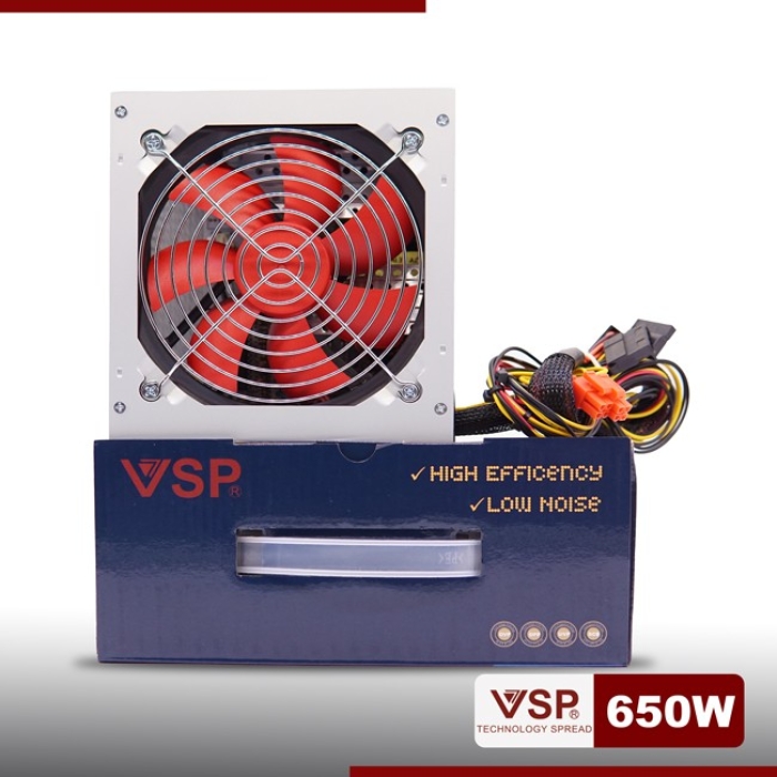 Nguồn máy tính VSP 650W Bảo Hành 2 Năm Nguồn máy tính VSP 650W Bảo Hành 2 Năm