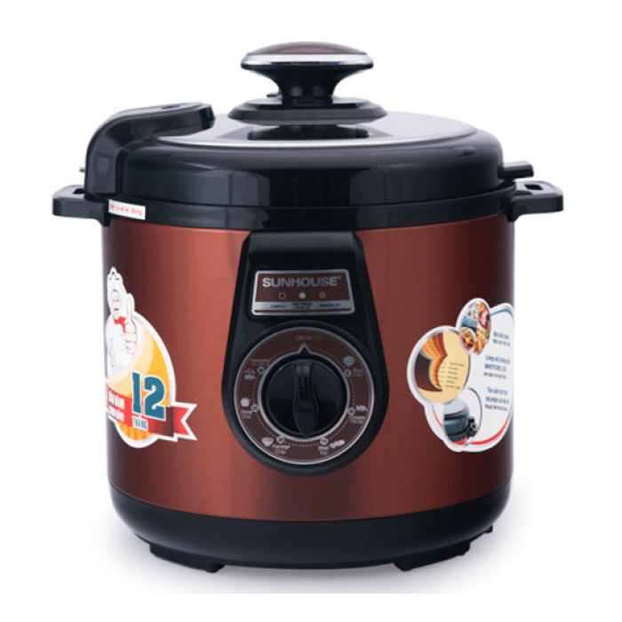 Nồi áp suất điện đa năng 6 Lít Sunhouse SHD1562
