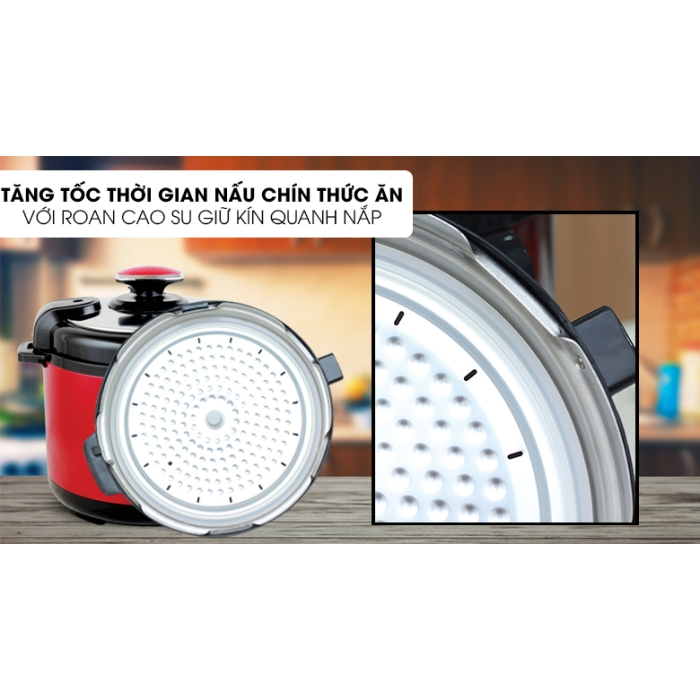 Nồi áp suất điện Sunhouse SHD-1552 5 lít