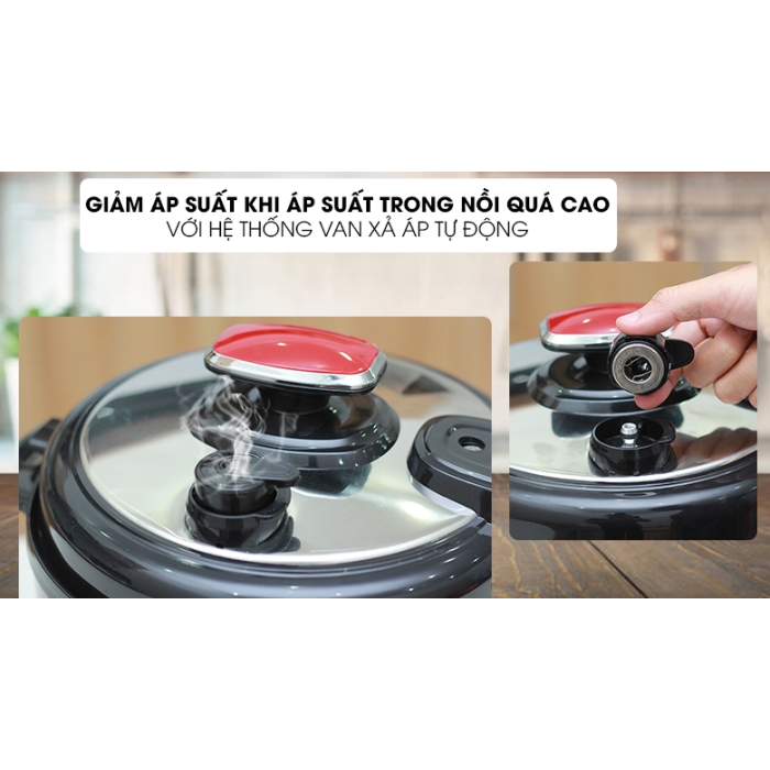 Nồi áp suất điện Sunhouse SHD-1552 5 lít