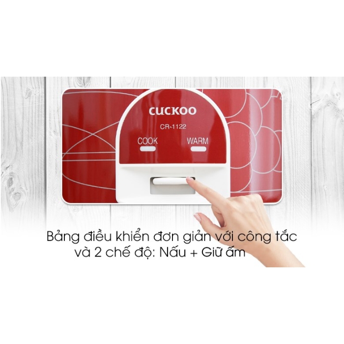Nồi cơm điện Cuckoo 2 lít CR-1122
