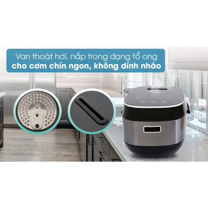 Nồi cơm cao tần Sharp 1.8 lít KS-IH191V-BK