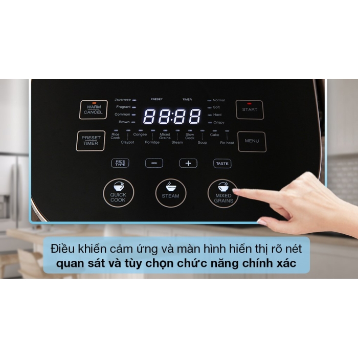 Nồi cơm cao tần Sharp 1.8 lít KS-IH191V-GL